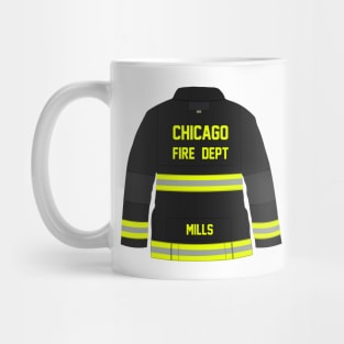 CHICAGO FIRE - PETER MILLS - TURN OUT COAT Mug